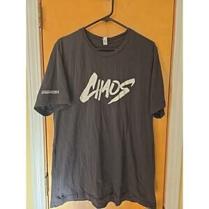 Epic Games Unreal Engine Staff Logo Chaos T-Shirt - Mens XL. Grey
